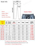 Aidase Spring Autumn Men's Jeans Multi-Pockets Work Wear Cargo Pants Black Blue Elastic Waist Denim Joggers Big Size Jean Trousers 8XL