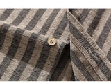 AIDASE  -  Fake Two-Piece Men's Shirt Personality Patchwork Vest Jacket Trendy Lapel Long Sleeve Men Tops Fashion Clothing 21E6591 aidase-shop
