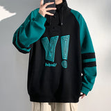Aidase Autumn Men Hooded Hoodies Sweatshirts Fashion Printed Korea Style Trendy High Streetwear Outerwear Clothing aidase-shop