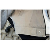 AIDASE  -  Men's Khaki Cargo Jacket Lapel Zipper Casual Loose Fit Workwear Coat aidase-shop
