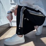 Aidase Man Sweat Pants Hip-hop Wide Leg Baggy Y2k Men's Sweatpants New Items In Flated Slim Korean Style Vintage Casual Trousers aidase-shop