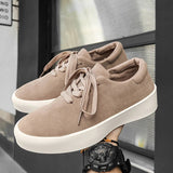 AIDASE  -  Men's casual shoes simple and fashionable board shoes artistic and versatile low top shoes outdoor casual sports walking shoes aidase-shop