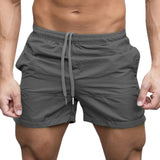 AIDASE  -  Summer New Casual Fashion Versatile Solid Color Personality Simple Beach Shorts aidase-shop