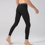 Aidase Men's Compression Leggings Sports Base Layer Running Workout Basketball Athletic Gym Tights Pants aidase-shop