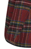 Aidase Plaid Wedding Suits For Men Notch Lapel Woolen Groom Wear Slim Fit Business Blazer Custom Made Only Jacket aidase-shop