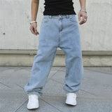 AIDASE  -  Men's Streetwear Fashion Jeans Korean Baggy Wide Leg Solid Color Denim Pants Four Seasons Hip Hop Casual Straight Male Trousers aidase-shop