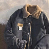 AIDASE  -  Trendy Cotton Jacket Men's Fashionable Corduroy Stand Collar Versatile Style Casual Wear New Hot Sale Of The Season Popular Male aidase-shop