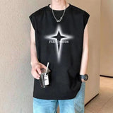 AIDASE  -  Summer New Vest Sleeveless T-shirt Men's Thin Trendy Sports Sweatshirt aidase-shop