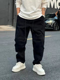 AIDASE  -  plus Size 300 Pou Hong Kong Sle Retro Workwear Casual Pants Men Summer Loose Straight Wide Leg Sports Trendy Brand Ins aidase-shop