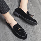 AIDASE  -  Hot Selling Men's Loafers Europe America Soft Soled Comfortable Low Top Shoes Outdoor Casual Men's Driving Shoes Free Delivery aidase-shop