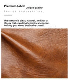 AIDASE  -  Urban Simple Style Large Capacity Soft Leather Handbag Commuter Single Shoulder Crossbody Bag Quality Feel Tote Bag aidase-shop