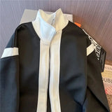 Aidase Korean Popular Clothes Coats New In Autumnr and Winter Sweater for Men Loose Fit Top Original Open Streetwear Knit Cardigan Man aidase-shop