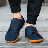 47.86Aidase Men's Minimalist Barefoot Sneakers Wide Fit Zero Drop Sole Optimal Relaxation Men's Cross Trainer Barefoot Shoes Wide Toe Box aidase-shop