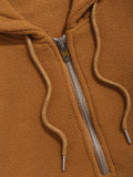 =Aidase Two Tone Colorblock Half Zip Polar Fleece Hoodie aidase-shop