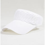 Aidase Knitted Visor Cap Breathable Adjustable Bent Brim  Anti-UV Sun Hats  For Women Men Outdoor Sports Summer Beach Travel Skullcap aidase-shop