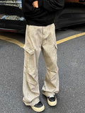 AIDASE  -  Retro Chinese Sle Tie Dye Marble Pattern Workwear Jeans Casual Straight Leg Slim Fit Straight Leg Summer Autumn Men's Pants aidase-shop