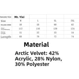 AIDASE  -  American Retro Casual V-ne Knitted Sweater Men Pure Color Outerwear Autumn Winter New Sle Loose Fit Long Sve Coat aidase-shop