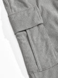 AIDASE  -  Spring and Autumn men's long sleeved two-piece collar shirt, long pants, loose work clothes, casual sportswear set aidase-shop