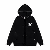 44.69Aidase Korean High Street Hooded Sweatshirt for Men Spring and Autumn New Y2K Trendy Loose Retro Zipper Cardigan Jacket for Men aidase-shop