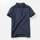 AIDASE  -  Comfort Chest Pocket New Men'S Shirt Shirts For Men Short Sleeve Turn Down Solid Soft Shirt Summer Outfits Ropa Hombre aidase-shop