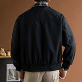 AIDASE  -  Casual Handsome Large Size Jacket Autumn Winter New Style Wear Resistant Korean Style Thin Long Sleeve Coat for Men aidase-shop