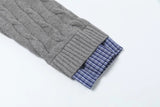 AIDASE  -  Retro Japanese Sle Long Sve Knitted Sweater Men Women Spring Autumn Versatile Striped Patchwork Twist Knitwear aidase-shop