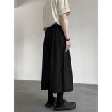 AIDASE  -  Summer Wide Leg Cropped Pants Comfy Culottes Street Fashion Trendy Loose Fit Casual Trousers Breathable Oversized Style aidase-shop