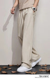 AIDASE  -  New Autumn Winter Casual Pants for Men Simple Loose Straight Retro Drapey Wide-leg Long aidase-shop