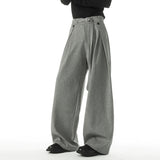 AIDASE  -  Trend New Men Casual Trousers 2025 Autumn Fashion Solid Color Straight-leg All-match Male Pants Loose Menswear Tide 21E7546 aidase-shop