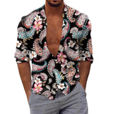 AIDASE  -  Regular Cuff Men'S Plaid Shirt Men Long Sleeve Winter Casual Printed Shirts Fashion Top Blouse Shirts Camisas De Hombre aidase-shop