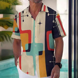 AIDASE  -  New Men's plus size shirt digital printing Hawaiian shirt aidase-shop