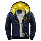 Aidase Men Hoodies Winter Thick Warm Fleece Zipper Men Hoodies Coat Sportwear Male Streetwear Hoodies Sweatshirts Men aidase-shop