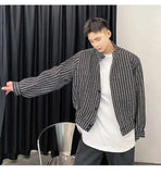 AIDASE  -  Autumn Winter New Men's Tide Elegant Short Jacket Thick Small Fragrant Stand Collar Woolen Korean Fashion Casual Top aidase-shop