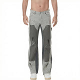 AIDASE  -  Four Seasons European American Fashion Men Black Grey Blue Solid Color Straight Simple Basic Casual Denim Trousers Male Jeans aidase-shop