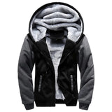 Aidase Men Hoodies Winter Thick Warm Fleece Zipper Men Hoodies Coat Sportwear Male Streetwear Hoodies Sweatshirts Men aidase-shop