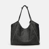 AIDASE  -  Large Capacity Denim Tote Bags For Women Luxury Designer Handbags Purses 2025 New In Letters With Card Pocket Underarm Shoulder aidase-shop