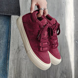 AIDASE  -  Men's Training Sneakers High Top  Autumn Casual Skate-inspired Shoes Versatile Minimalist Solid Students Board Shoes aidase-shop