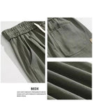 AIDASE  -  American high street workwear men spring and autumn new thin retro casual loose straight pants aidase-shop