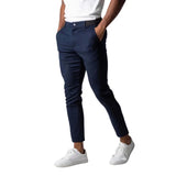 AIDASE  -  Men's new smart casual pants, stretch sports pants, men's quick drying pants, and four season full-length calf office pants aidase-shop