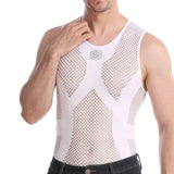 AIDASE  -  Motorcycle Slippery Clothes Summer Cycling Elastic Inner Vest Mesh Breathable Quick Drying for Men Hygroscopic Sweat Releasing aidase-shop