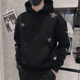 =Aidase Hooded Hoodie Men's Korean Style Trend  Spring and Autumn New Clothes on Top Winter Outfit Handsome Thick Coat Top aidase-shop