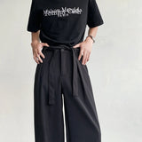 Aidase Oversized Black Suit Pants Men Fashion Social Mens Dress Pants Korean Loose Straight Wide Leg Pants Mens Office Formal Trousers aidase-shop