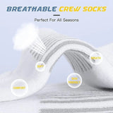 AIDASE  -  6 Pairs Men's Outdoor Gym Socks High Quality Comfortable Soft Buffered Running Socks Breathable Large Size New Style EU39-46 aidase-shop