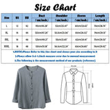 AIDASE  -  Trendy Wrinkle-Free Formal Dress Men'S Shirt Male Casual Solid Fold Shirt Collarless Long Sleeve Button Shirt Blouse Ropa Hombre aidase-shop