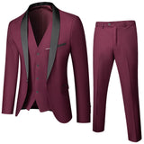 AIDASE  -  Men's Business Casual Suit Suit Men's Wedding Groom Dress Hall Slim Suit Men aidase-shop