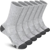 AIDASE  -  6 Pairs Men's Outdoor Gym Socks High Quality Comfortable Soft Buffered Running Socks Breathable Large Size New Style EU39-46 aidase-shop