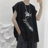 AIDASE  -  Summer New Vest Sleeveless T-shirt Men's Thin Trendy Sports Sweatshirt aidase-shop