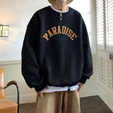 Aidase Hip Hop Oversized Sweatshirt Autumn Foam Printing Men's American Sweatshirts Couple's Jumper High Street Hoodies Male Pullover