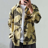 AIDASE  -  Spring Men's Shirt Lazy Niche Casual 2025 Turn-down Collar Single Breast Long Sleeve Streetwear Male Tops aidase-shop