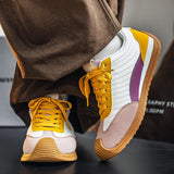 AIDASE  -  New Men Retro Color Matching German Training Shoes, Breathable Soft Bottom Lightweight Casual Sports Footwear aidase-shop
